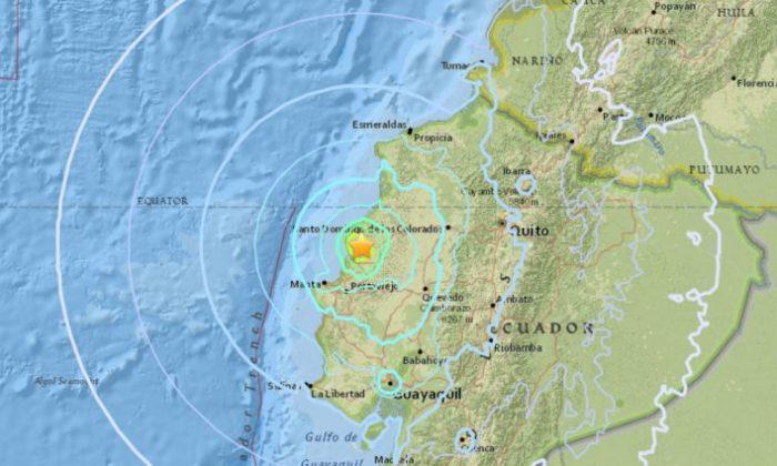 6.0-Magnitude Earthquake Hits Coast of Ecuador