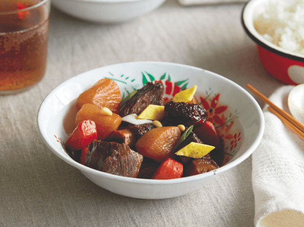 Braised Short Ribs  with Cinnamon and Star Anise. (Courtesy of Countryman Press)