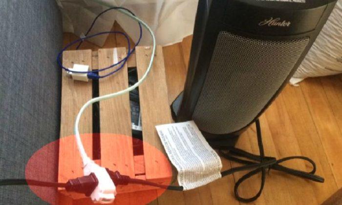Warning: Don’t Plug a Space Heater Into a Power Strip, Extension Cord