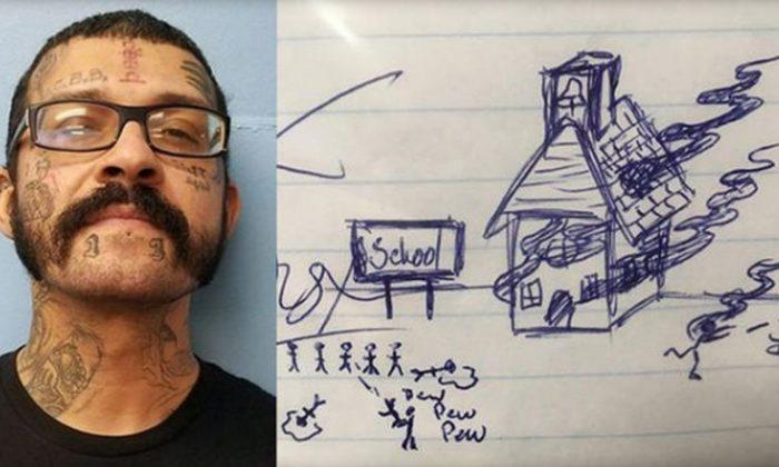 Man Arrested for Allegedly Drawing Picture on Student’s Homework