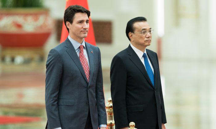 No Plan to Start Free Trade Talks as Trudeau Continues China Trip
