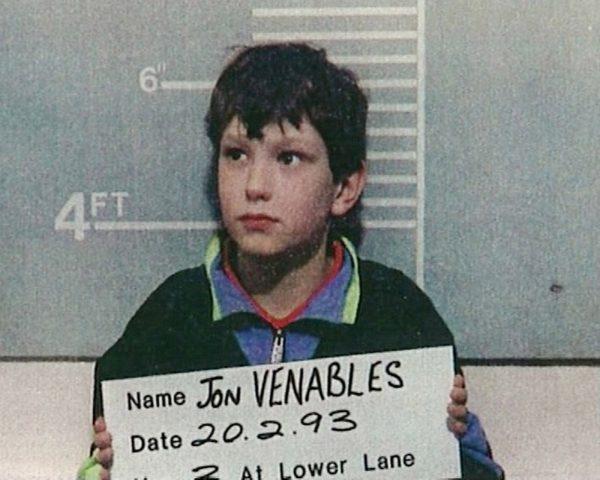 Jon Venables, 10 years of age, poses for a mugshot for British authorities Feb. 20, 1993 in the United Kingdom. (BWP Media via Getty Images)