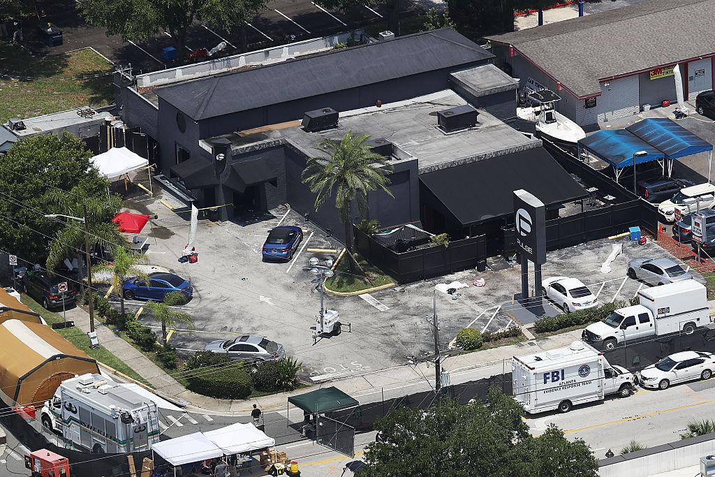 The Pulse nightclub where Omar Mateen killed 49 people in Orlando, Fla., on June 13, 2016. (Joe Raedle/Getty Images)