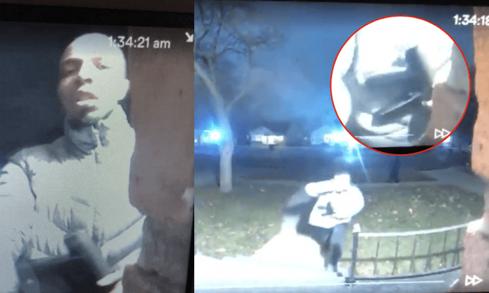 Detroit Police Arrest Heavily Armed ‘Porch’ Intruder Seen on Video