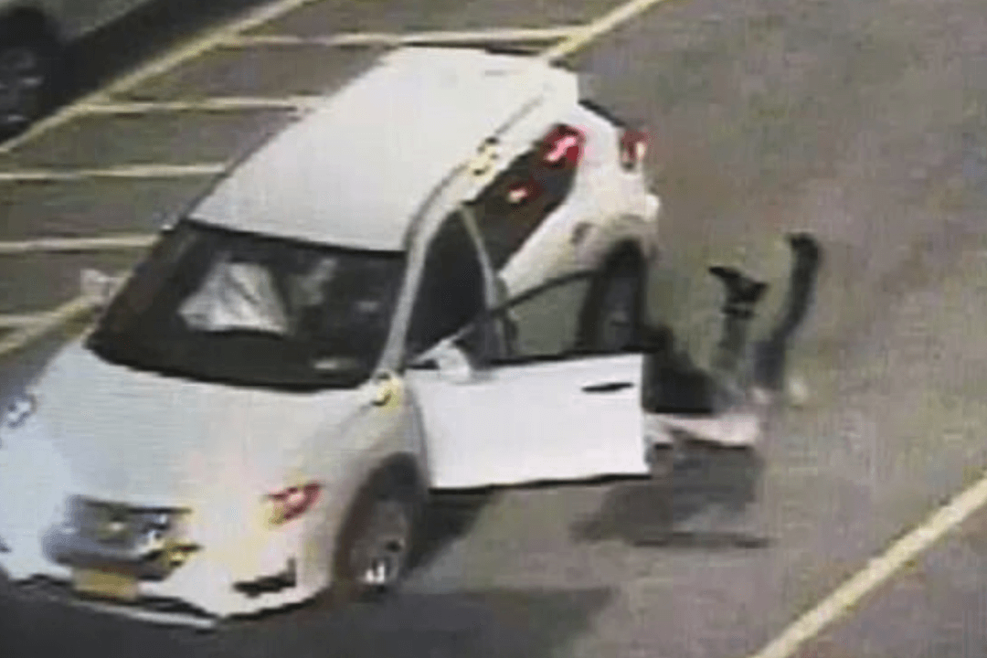 Getaway Van Drags Security Guard Through Mall Parking Lot, Video Shows