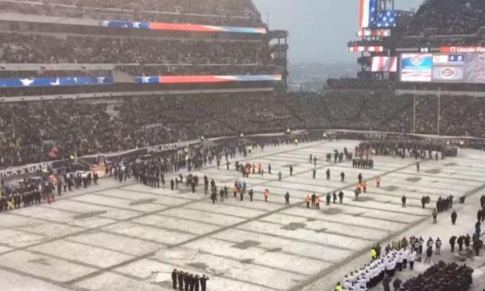 Army-Navy Game Rendition of National Anthem Goes Viral