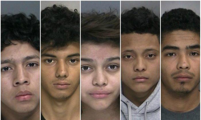 Five MS-13 Gang Members Arrested in Abduction-Murder Attempt