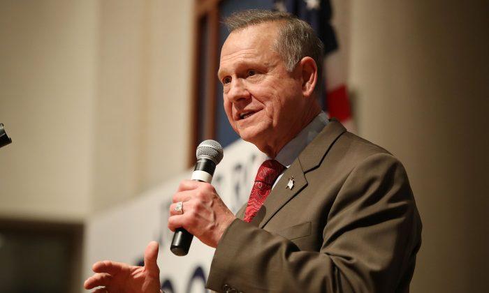 Roy Moore Files Lawsuit to Block Alabama Senate Election Until Voter Fraud Investigation Is Conducted