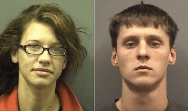 A North Carolina couple accused of injecting heroin while a baby was still in the vehicle.The couple were both charged with drug possession, possession of drug paraphernalia, and child abuse. (Rowan County Sheriff’s Office)