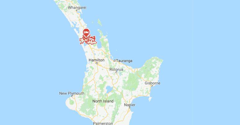 Auckland, New Zealand. (Google Maps)