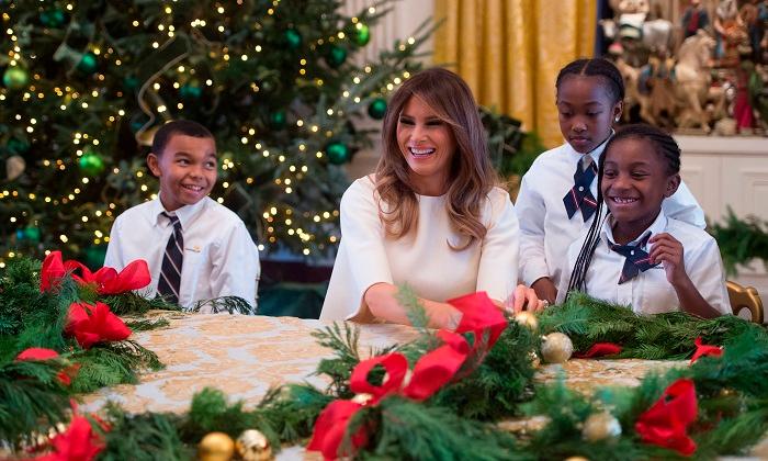 Christmas Is a Time for Giving Back, Says Melania Trump