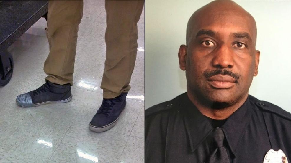 Officer Stops and Notices Tape on Teen Worker’s Shoes, Buys Him Some New Ones