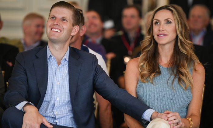 Eric Trump Shares Picture of Son Sitting in Presidential Chair