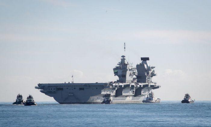 Britain’s New 3 Billion Pound Warship Has a Leak