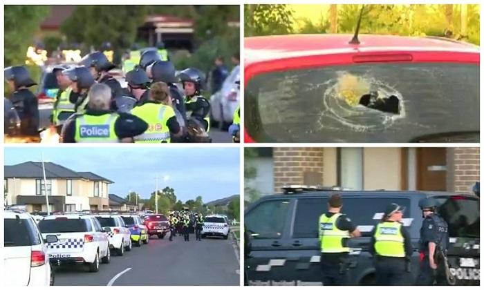 Riot Squad Deals With Unruly Party in Melbourne Suburb