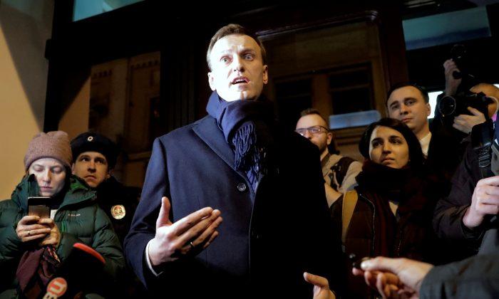 Putin Critic Navalny Barred From Russian Presidential Election