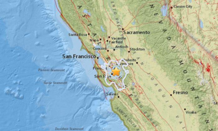 2 Night Quakes Hit San Jose, California