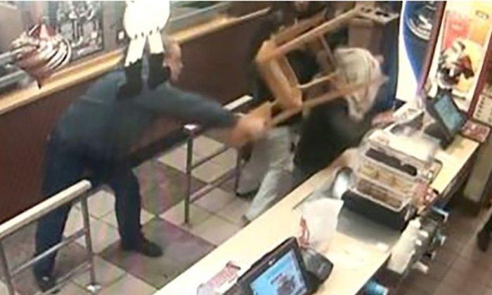 Wendy’s Customer Prevents Robbery by Hitting Suspect With a Chair