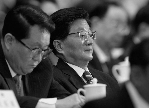 Huang Ju at the opening session of the National People's Congress in Beijing on March 5, 2007. (Photo by Getty Images)