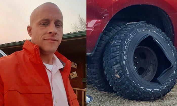 Man Killed After Truck Tire Explodes During Inflation