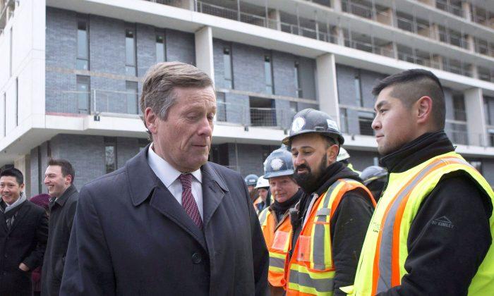 Toronto Mayor Not Ruling Out Further COVID-19 Restrictions