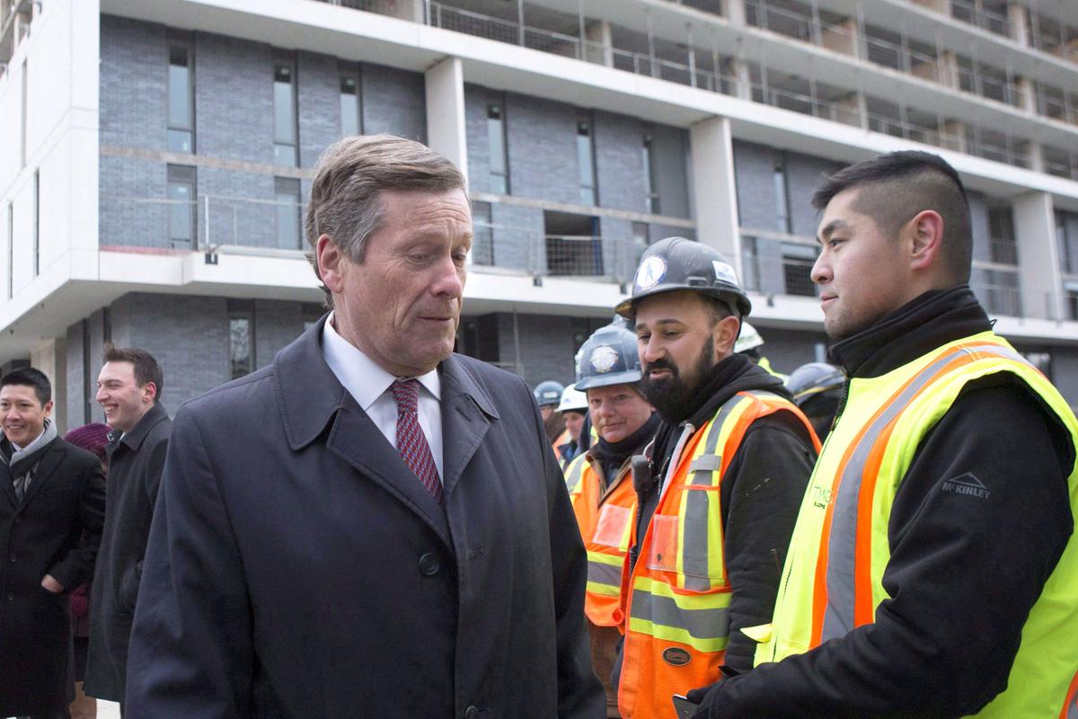 Toronto Mayor Not Ruling Out Further COVID-19 Restrictions
