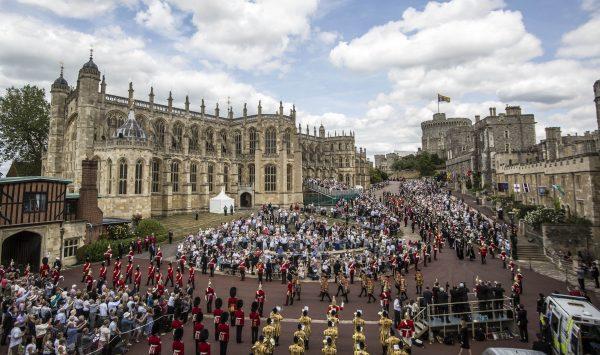 The annual Order of the Garter Service at St. George's Chapel in Windsor Castle on June 15, 2015. (Richard Pohle - WPA Pool /Getty Images)