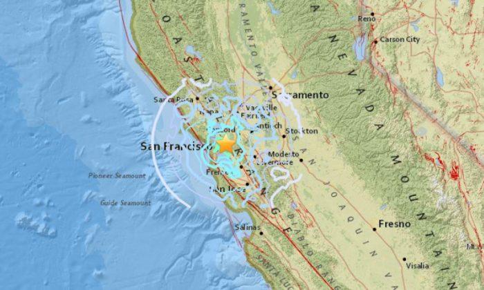 Early Morning 4.4-Magnitude Earthquake Jolts California Bay Area Awake