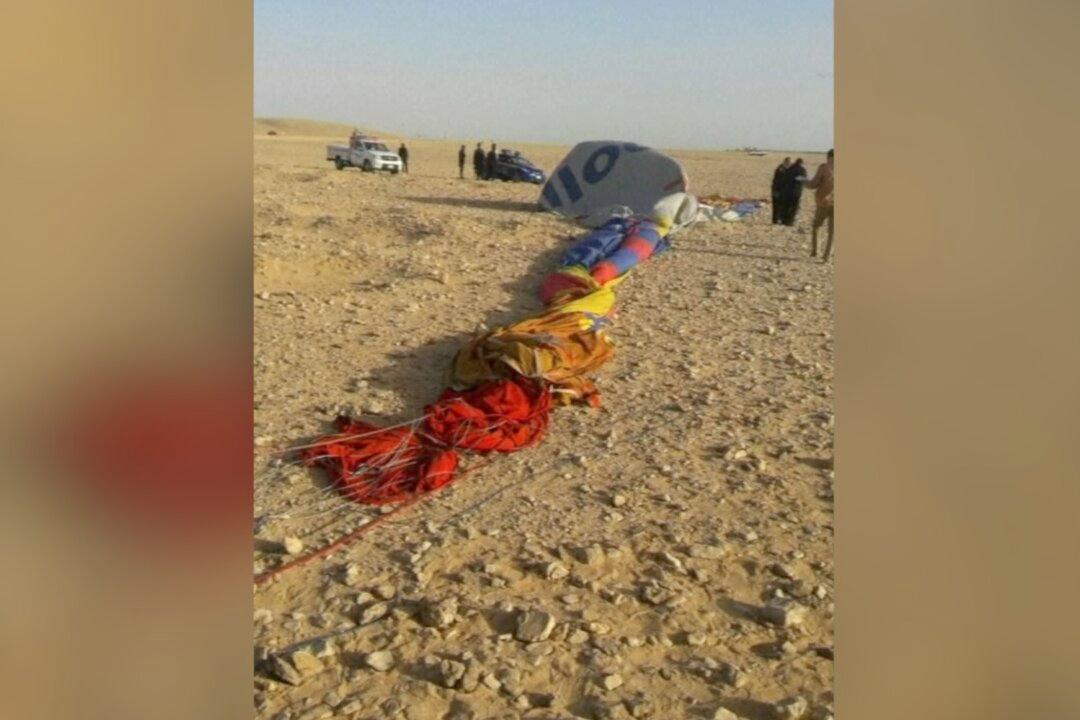 Tourist Killed, Several Injured in Egypt Hot Air Balloon Crash
