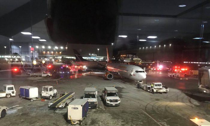 Fire Erupts as Airliners Collide at Toronto’s Pearson Airport