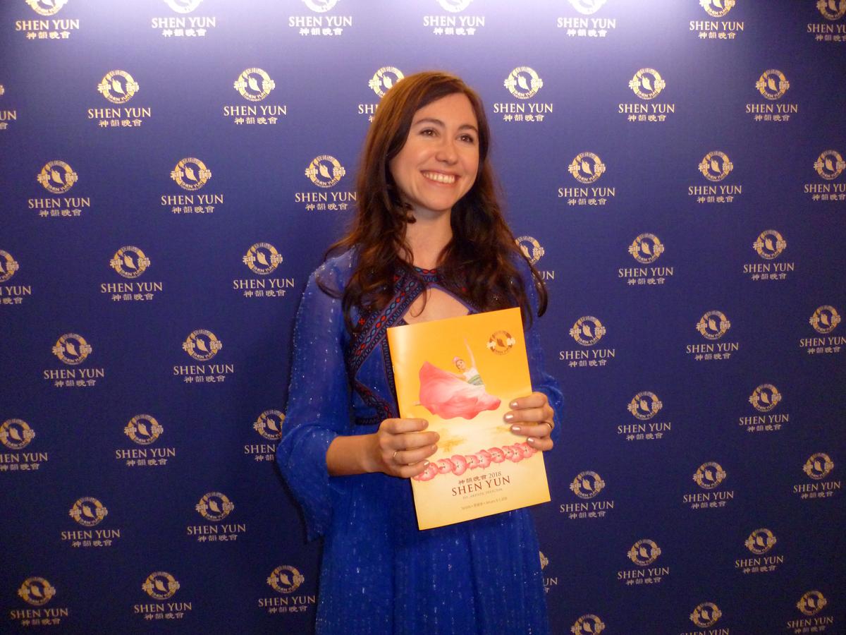 Actress and Musician: ‘I was totally taken by the show’