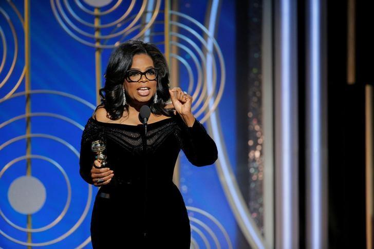Oprah Winfrey Claims Lifetime Golden Globe
