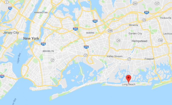 Long Beach, N.Y. (Screenshot via Google Maps)
