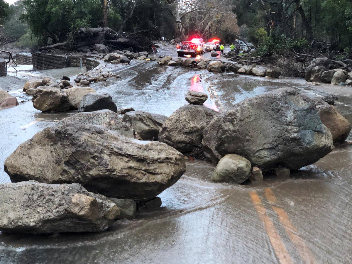 Mudslides and Flooding Kill at Least 13 in California