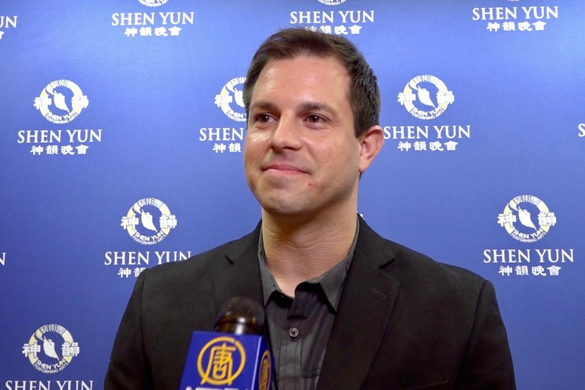 Musician Inspired by Orchestra at Shen Yun