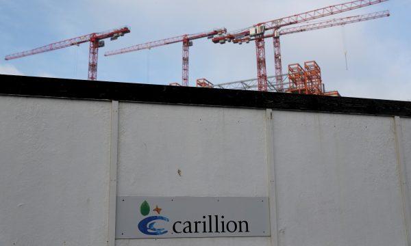 Cranes rise above Carillion's Midland Metropolitan Hospital construction site in Smethwick, Britain, Jan. 11, 2018. (Reuters/Darren Staples/File Photo)