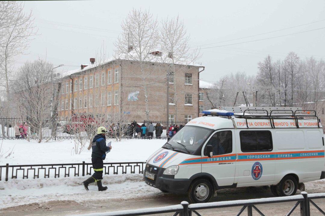 Terror as ‘Former Pupils’ in Masks Stab 15 People at a Russian School