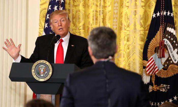 Trump Orders CNN’s Jim Acosta Out of the Oval Office Over Outburst