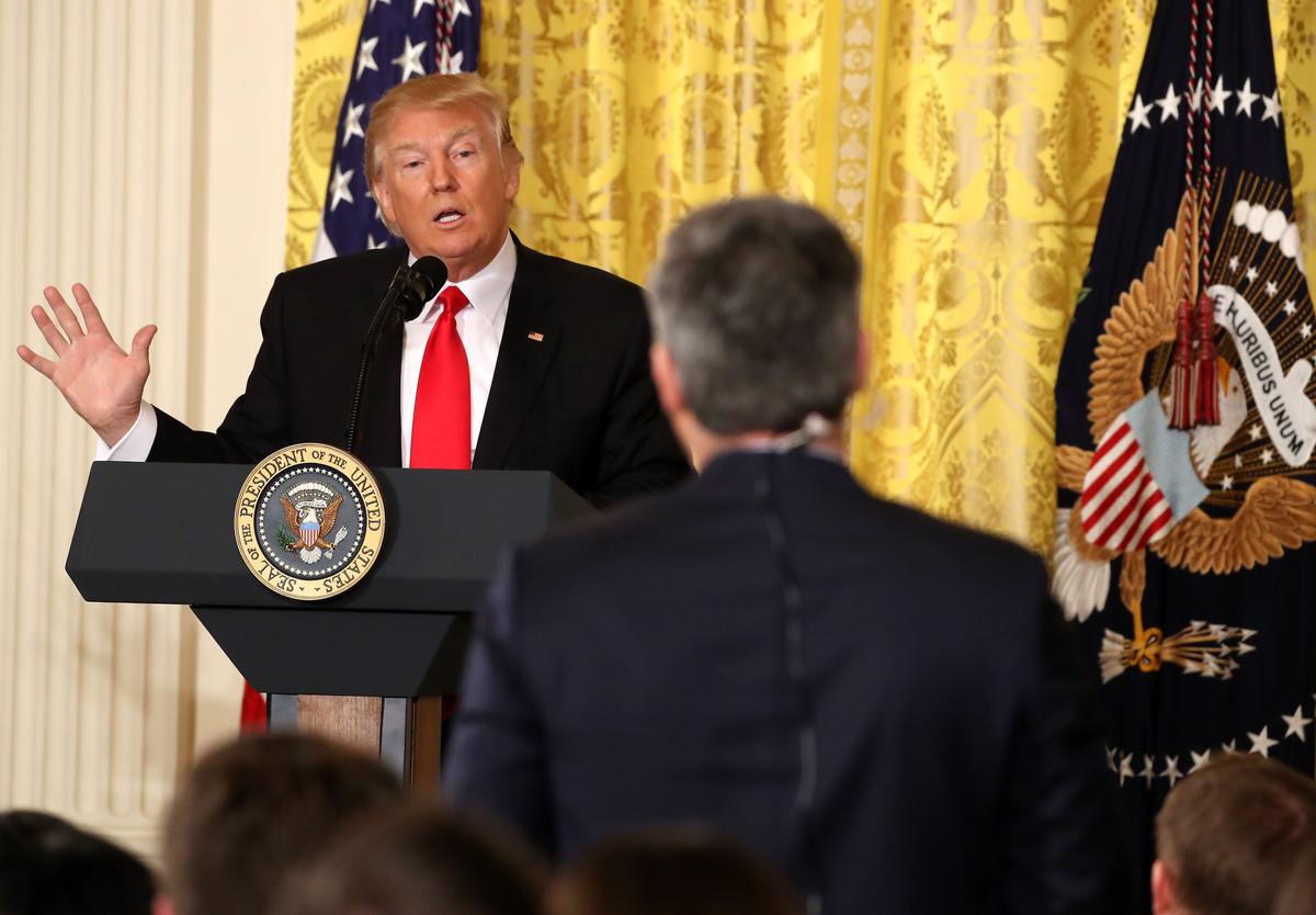Trump Orders CNN's Jim Acosta Out of the Oval Office Over Outburst