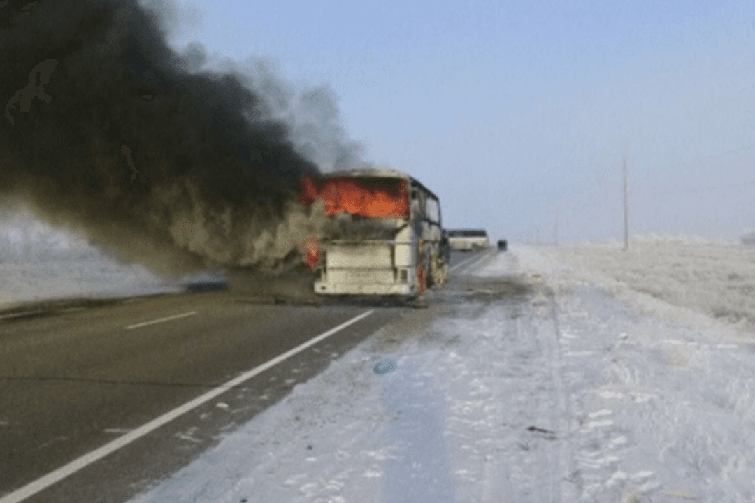 Bus Fire Kills 52 Uzbeks Travelling in Kazakhstan