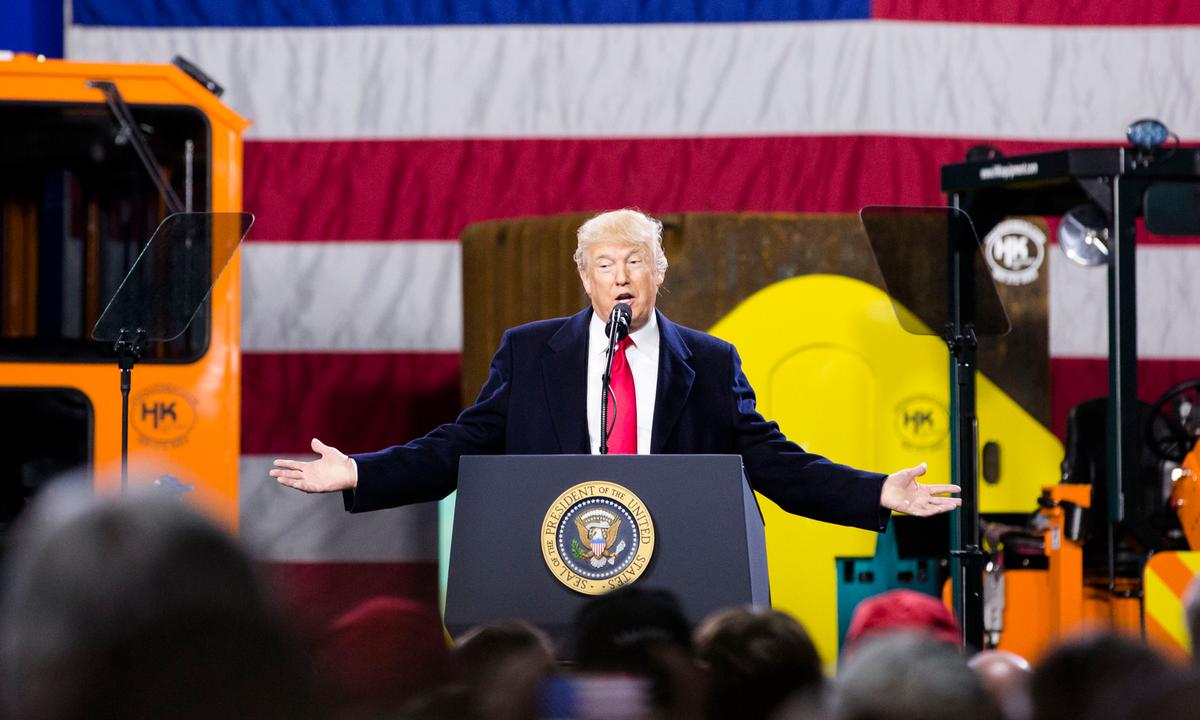 Trump Visits Pittsburgh to Promote Tax Cuts