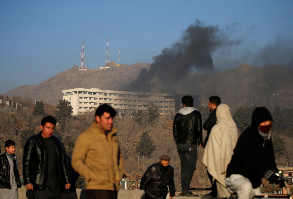 Gunmen Attack Intercontinental Hotel in Afghan Capital Kabul