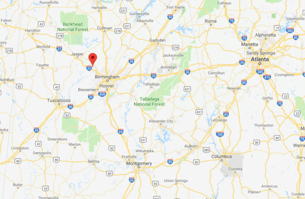Sam Gean was at a home was on Snowville-Brent Road, Jefferson County when the accident happened, authorities said. (Screenshot via Google Maps)