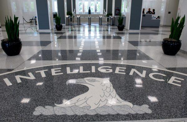 File photo of the lobby of Central Intelligence Agency Headquarters in Langley, Virginia. CIA Director Mike Pompeo has promised to ramp up the agency’s counterintelligence efforts to prevent penetration by foreign spies. (Saul Loeb/AFP/Getty Images)
