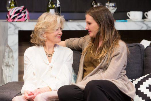Carmel (Hayley Mills, L) and Mollie Mae (Gina Costigan) have a mother-daughter moment. (Jeremy Daniel)