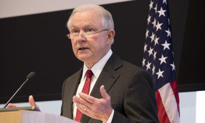 Sessions on DOJ: ‘Sunlight Is the Best Disinfectant’