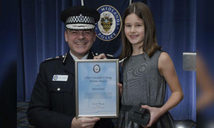 Girl, 10, Recognized for Her Bravery After Chasing a Burglar From Her Home