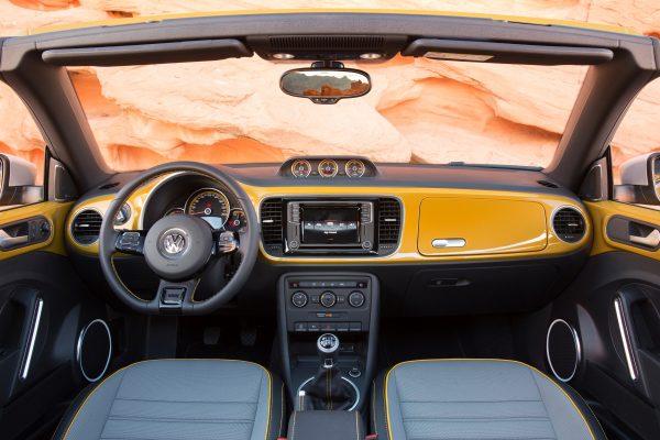 The interior of the Beetle Dune. (Courtesy of VW)