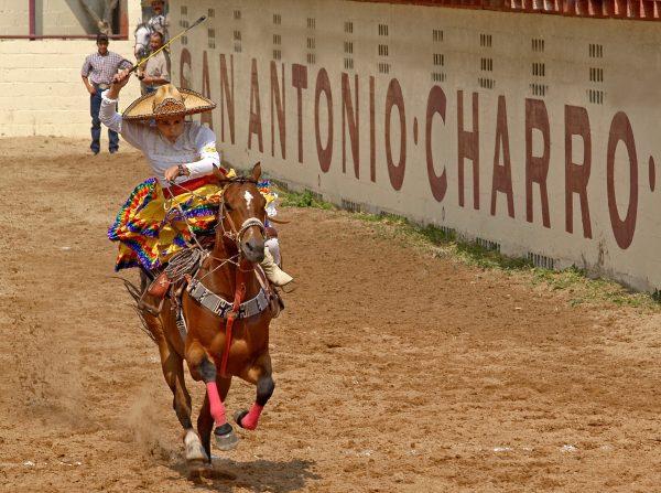 A celebration of Mexican rodeo in San Antonio, Texas. (Courtesy of San Antonio)