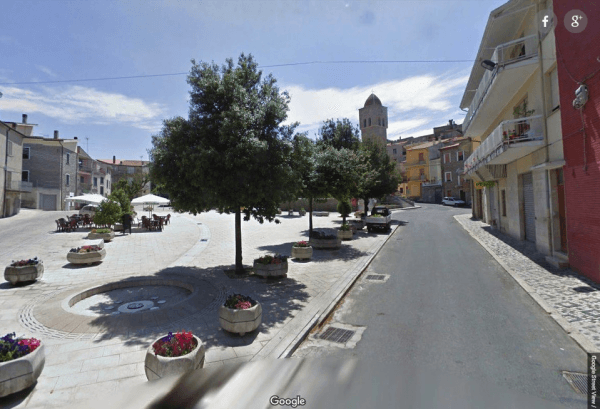 Downtown Ollolai, Sardinia. (Google Maps)